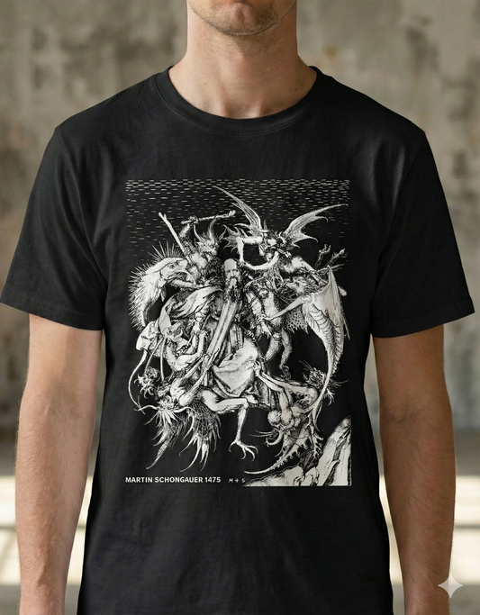 Tribulation of Saint Anthony: Historic Art T-Shirt