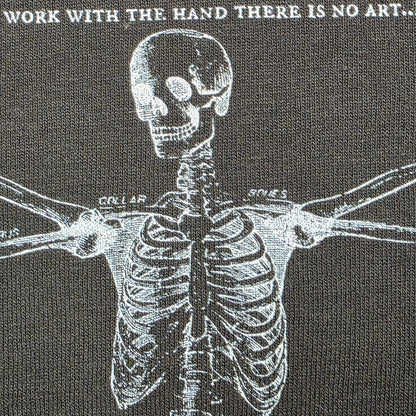 Vitruvian Man of Bones - Historical Art Tee