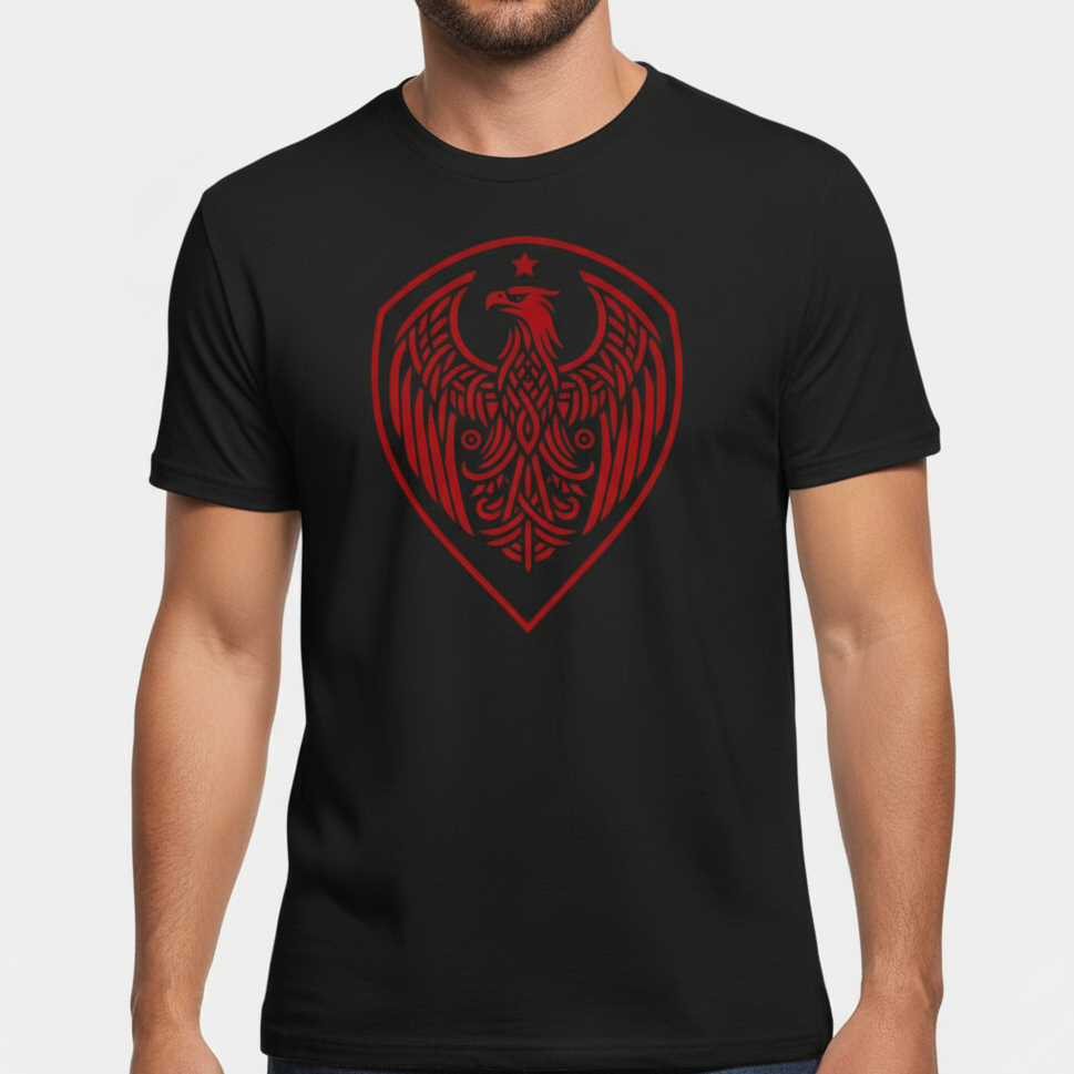 The Guardian: Celtic American Eagle Tee